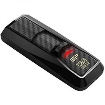 Pendrive Silicon Power Blaze B50 - 256 GB, USB 3.1, Ultra Rápido, Negro