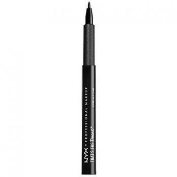 NYX Professional Makeup Eyeliner líquido That's The Point Eyeliner Punta 3 cónica y rígida A Bit Edgy color Negro