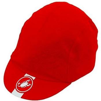 CASTELLI A/C Cycling, Cappellino Hombre, Rosso