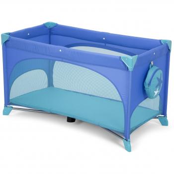 Chicco Easy Sleep - Cuna de viaje cómoda, con cierre de paraguas, 11,5 kg, color azul