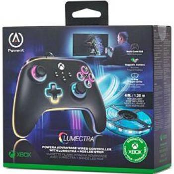 Mando PowerA Advantage para Xbox Series X|S con Lumectra + tira LED RGB
