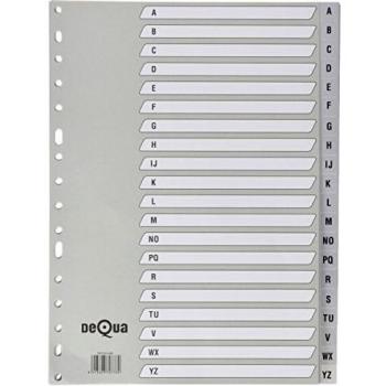 Índice Alfabético Dequa 41485 Multitaladro A4 PP