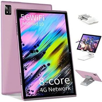 Tablet 10.1 Pulgadas Android 10 5G WiFi 4G LTE 6GB RAM+64GB ROM
