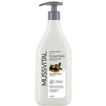 Mussvital Essentials Loción Hidratante Oliva 400 ML