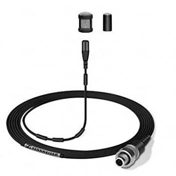Sennheiser MKE 1-4-1 Micrófono de condensador de solapa omnidireccional en miniatura, color antracita