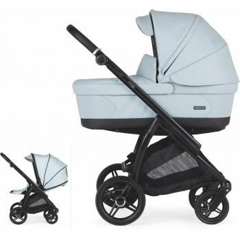 Carrito de bebé Bebecar Flowy Negro-Negro