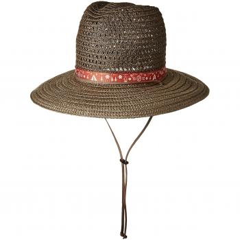 Columbia Para Mujer Bella Falls Straw Hat Sombrero para el Sol - Marrón - S/M