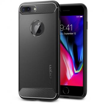 Spigen Rugged Armor case compatible with iPhone 7 Plus compatible with iPhone 8 Plus - Black