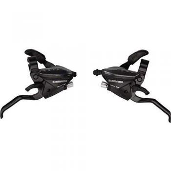 Shimano Altus ST-EF510 Juego de Mandos de Cambio/Freno, Unisex Adulto, Negro, 9 Velocidades