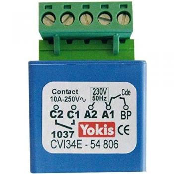 Convertidor de impulsos para contacto permanente Yokis CVI34E 5454806