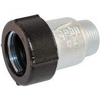 Conector de compresión Gebo Quick QA 2 con rosca externa para tubos de acero y polietileno