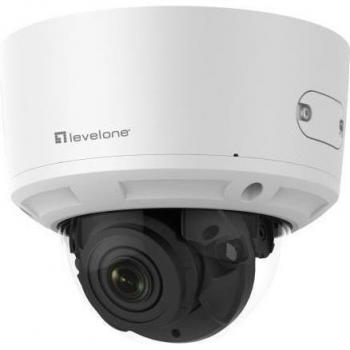 Cámara de Vigilancia IP Domo LevelOne FCS-3098 - 8MP, 3840 x 2160 píxeles, Interior/Exterior, Audio Bidireccional, IR LEDs