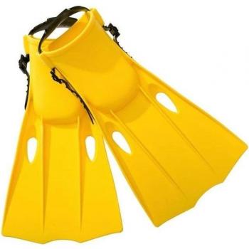 Intex - Aletas, Unisex Adulto, 55936, Amarillo, 20.3 x 7.6 x 48.3