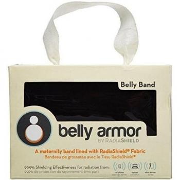 Belly Armor vientre Banda En las tallas X de Small/Small negro negro Talla:small