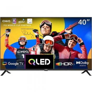 Televisor Chiq L40QG7L 40 pulgadas QLED FullHD con Google TV, HDMI y USB