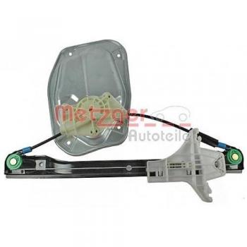 Elevador de vidrio trasero izquierdo METZGER 2160303 para VW Golf 5 sin motor eléctrico