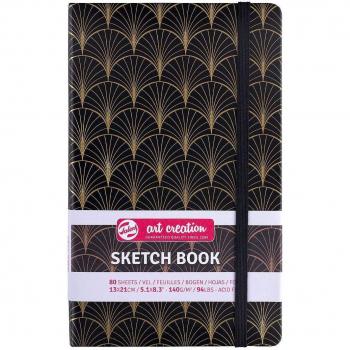 Cuaderno de Bocetos Art Deco Talens Art Creation 13 x 21 cm, 140 g, 80 hojas