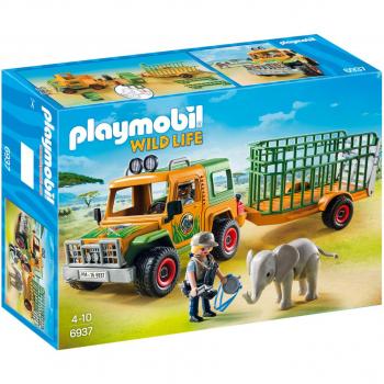 Playmobil 6937 Wild Life Camión con Elefante