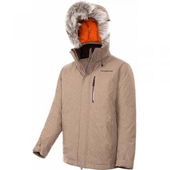 Trangoworld Birs Termic Parka, Hombre, Kaki, S