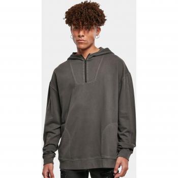 Overdyed Urban Camp Hoodie Black Bird Male M