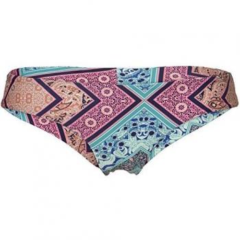O'NEILL Hipster Cheeky Bottom Bikini, Mujer, Verde AOP W/Rosa, 42