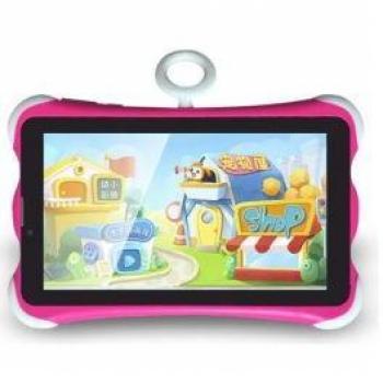 Tablet Infantil K712 3GWIFI A7 Rosa de Alta Calidad y Rendimiento