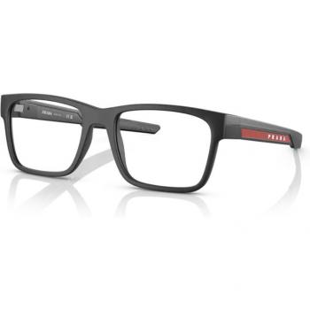 Prada Linea Rossa PS02PV 1BO1O1 Men's Eyeglasses Black Size 53 - Blue Light Block Available