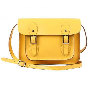 Yasmin Bags - Bolso estilo cartera para mujer amarillo Yellow 11 Small 11 Small