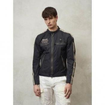 Blauer Men's Black Speedway Florida Jacob Biker Light Winter Jacket Size XL