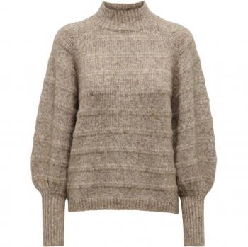 Only Celina Women's Cozy Round Neck Sweater - Hazel - XL