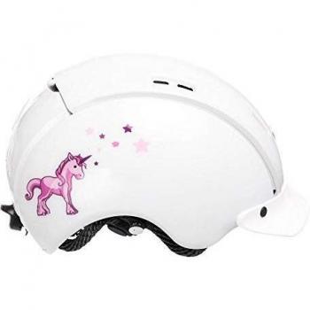 Casco 2346 Casco de Bicicleta, Unisex Niños, Blanco, XS