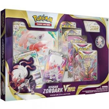 Caja Zoroark VSTAR Premium Collection - Cartas Coleccionables Pokémon Hisuian Zoroark Vstar en Inglés