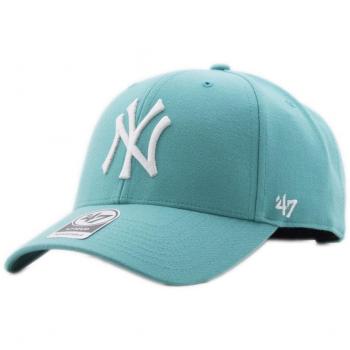 47_brand Gorra Mlb New York Yankees Mvp Curved V Struct fit turquesa talla: Ajustable
