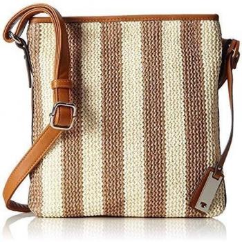 Tom Tailor AccSYDNEY - Bolsa de Hombro Mujer
, color Beige, talla 25x26x3 cm