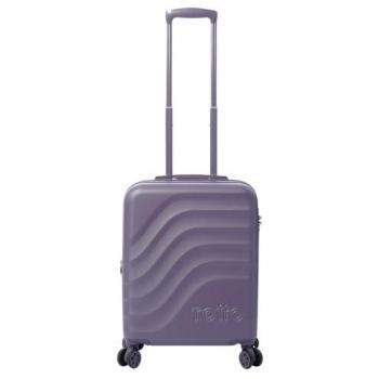 Maleta Trolley Cabina TOTTO Bazy+ S Montana Grape, 39,5 x 54,5 x 22,5cm, Capacidad 39L, Expandible, Resistente a Impactos, Ruedas
