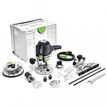 Festool OF 1400 EBQ-Plus + Box-OF-S 8/10x HW - Fresadora Festool