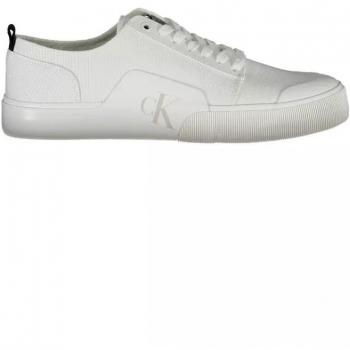 Eco-Friendly White Logo Sneakers for Men - Size 12 US / EU45