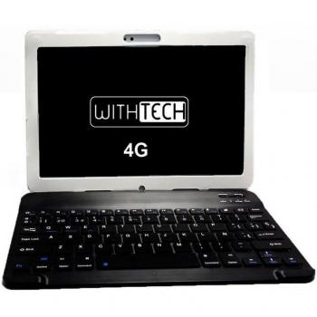 Tablet Withtech CIS Edison VI 10.1 6/64GB 4G Plata + Funda con Teclado