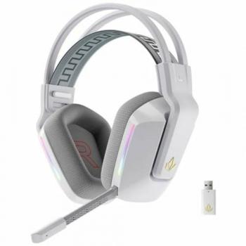 Auriculares Gaming Inalámbricos Forgeon Captain RGB con Micrófono Blancos