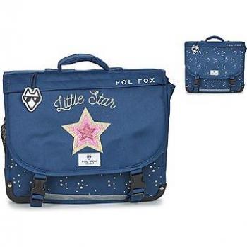 Mochila escolar infantil Pol Fox Star 38 cm color azul