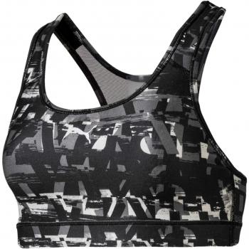 Puma 4Keeps Graphic Bra M Sujetador Deportivo, Mujer, Black, M