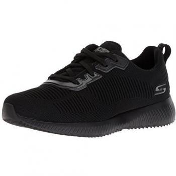 Zapatilla Skechers Bobs Squad-Tough Talk en Negro para Mujer