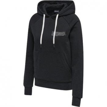 Hummel Women's Regular Fit Black Hoodie Sweatshirt