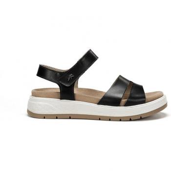 Sandalias abiertas de mujer en piel - Fluchos