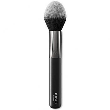 KIKO Milano Face 08 Precision Powder Brush | Brocha cónica para polvos para el rostro, fibras sintéticas