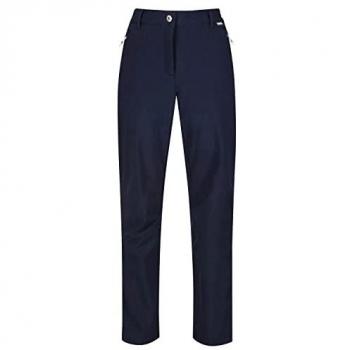 Regatta Women's Geo II Softshell Mountain Trousers - Water Repellent Navy, Size 10