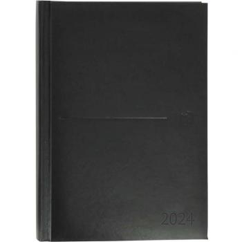 Agenda Oxford Classic 2024 A5 Semana Vista Negro