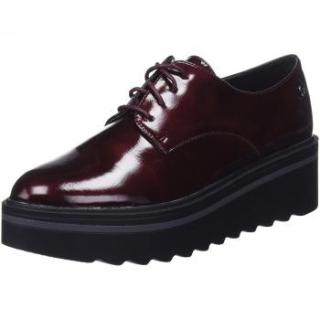 XTI 48491, Zapatos de Cordones Oxford para Mujer, Morado