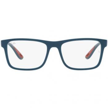 Ray-Ban Unisex RX 7205M F669 Blue Prescription Glasses - 52MM Scuderia Ferrari Frames