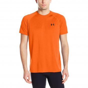 Under Armour UA Tech SS Tee Camiseta Deporte, Hombre, Naranja